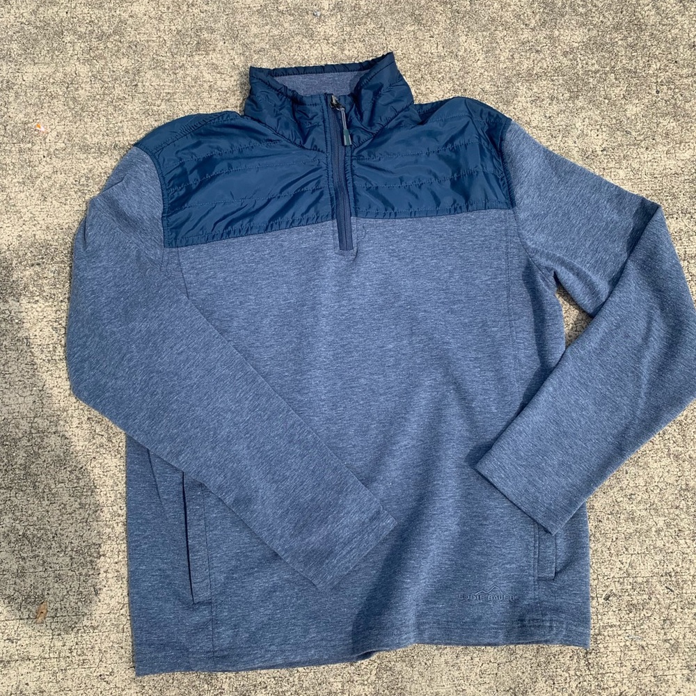 Eddie Bauer Windbreaker Jacket 1/4 Zip Pullover